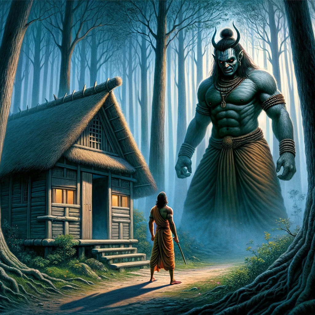 Khara Reaches Rama’s Cottage